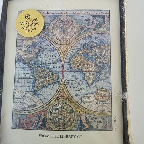 Vintage Self Stick Bookplates 30 Antique Antioch Bookplates Decorative Labels - Picture 3 of 9